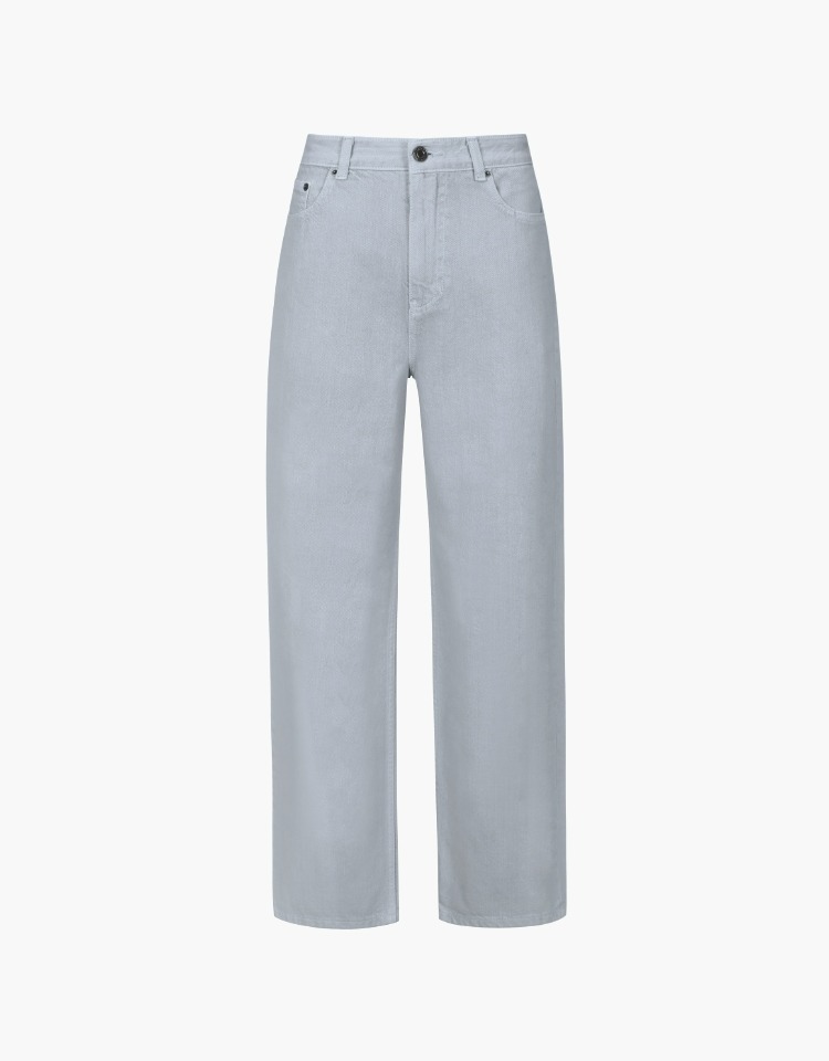 [스테디 리뉴얼]color dyeing pants - ash gray