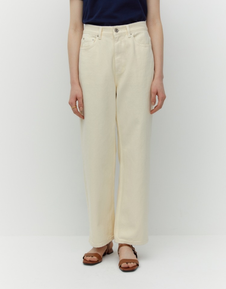 color dyeing pants - light yellow