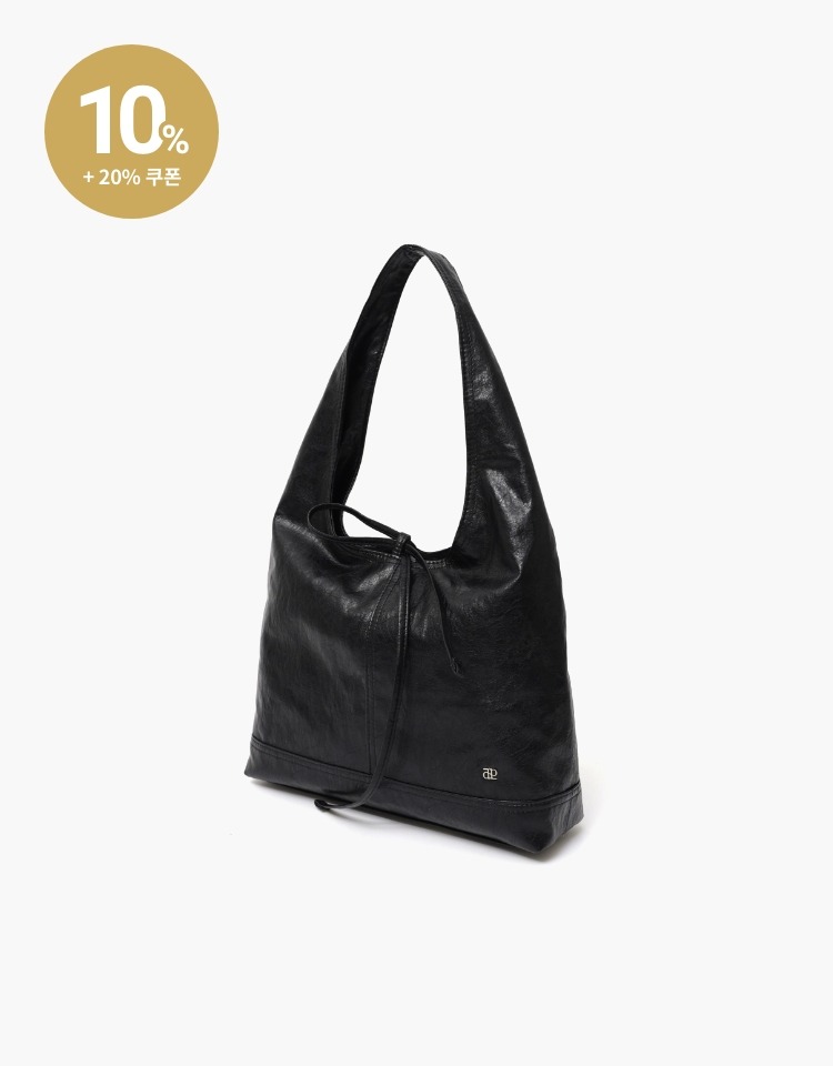 [다송이송송 PICK]pino bag (hobo) - black (M)